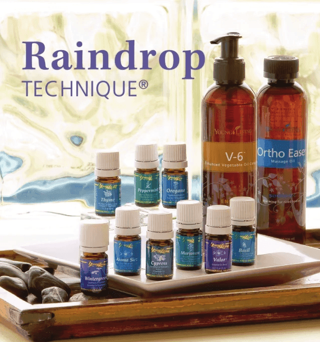 Raindrop Therapy Session treatment